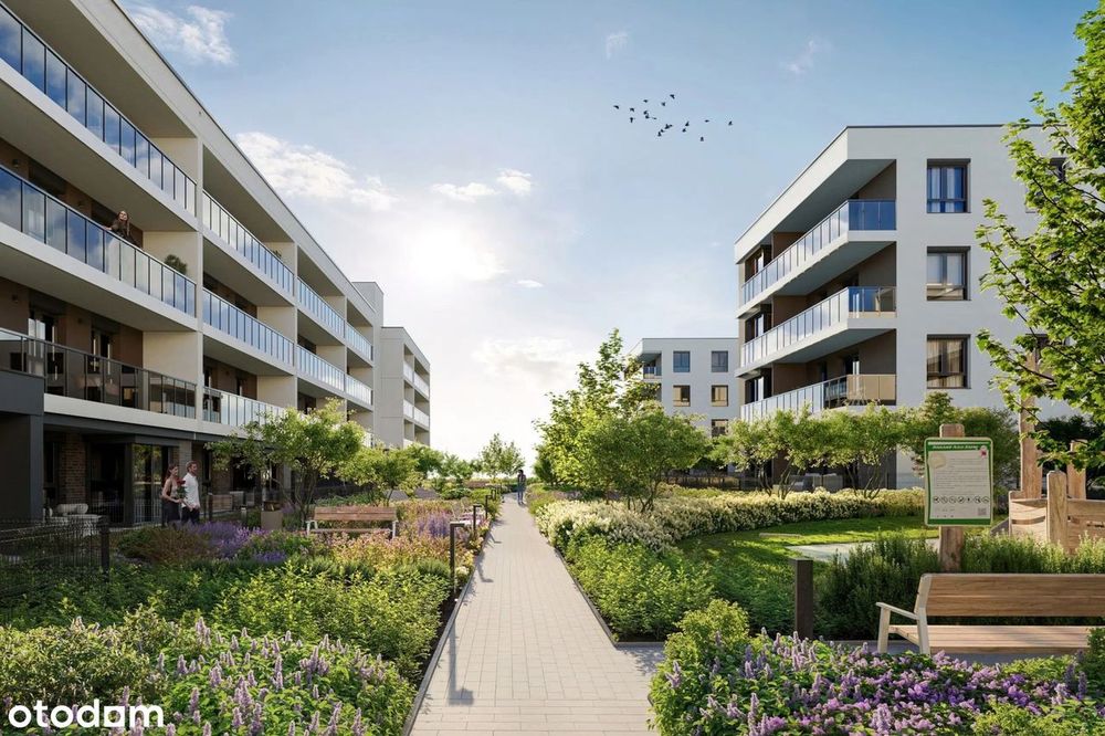 2-pokojowe mieszkanie 44m2 + loggia Bez Prowizji