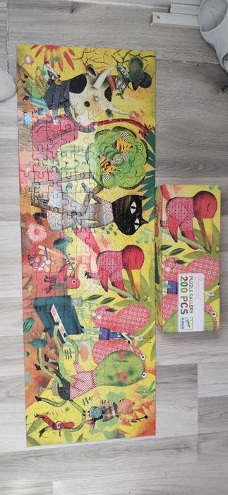 Пазл Музична група Djeco 200 елементів якісний, б/у, оригінал