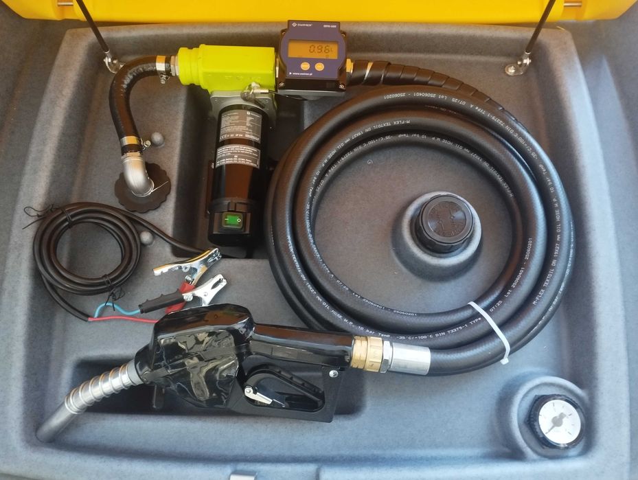 Zbiornik mobilny 400L Swimer - zasilany 12V lub 24V Tecalemit