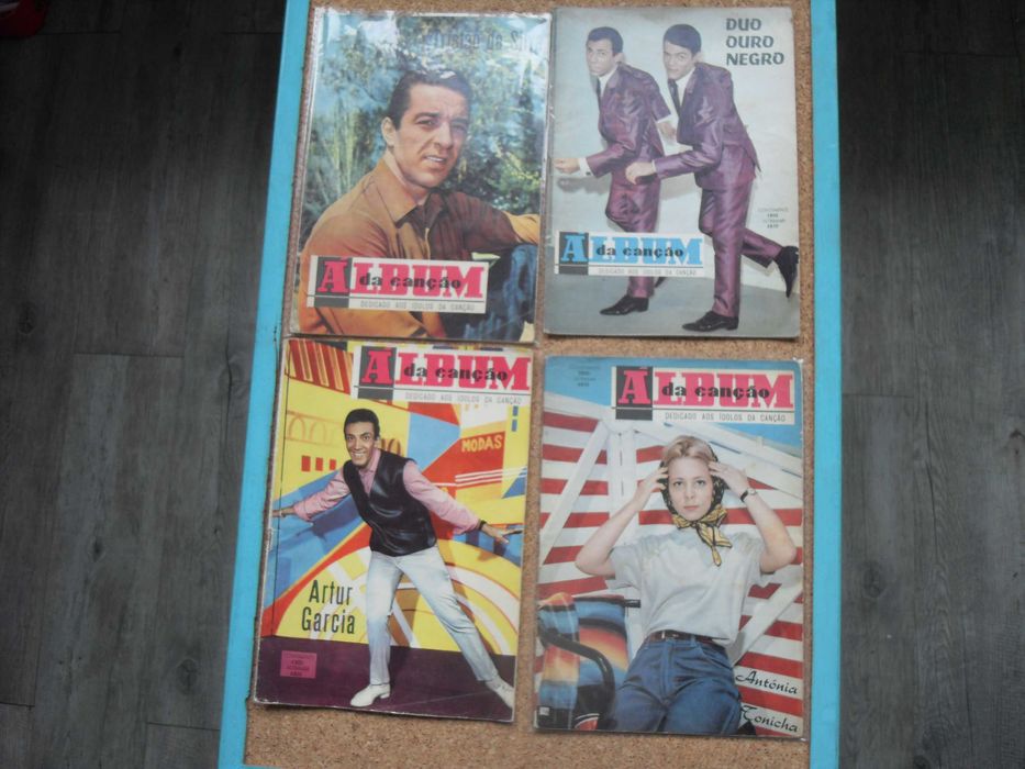 ÁLBUM DA CANÇÃO revistas de música anos 60