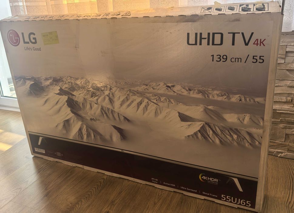 Telewizor LG TV  55cali 55UJ65 4k ultra HDR