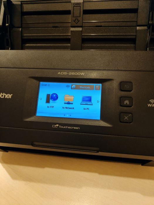 Brother ADS-2600W Skaner A4 bezprzewodowy duplex