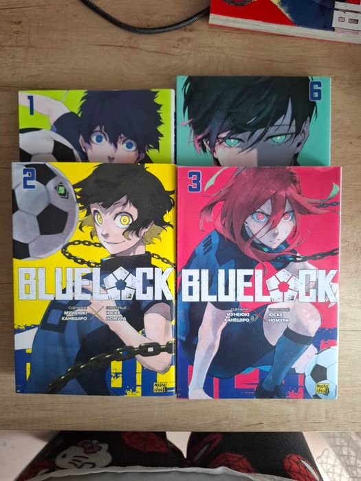 Манга blue lock, 7 томів