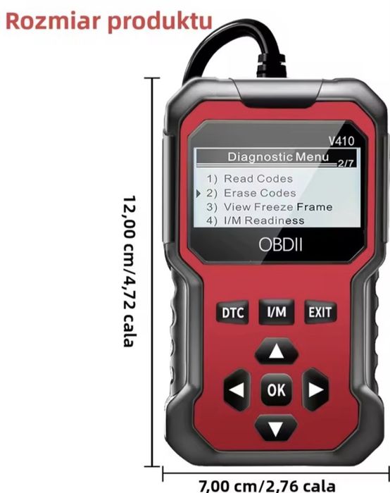 Skaner OBD2 nowy
