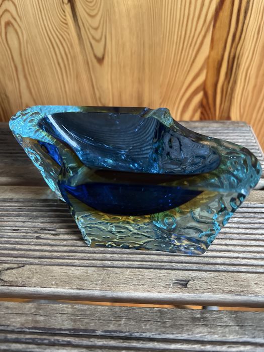 Sprzedam popielniczkę ze szkła Murano Alessandro Mandruzzato, Włochy