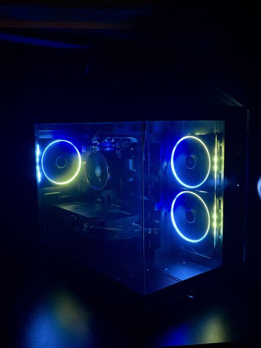 Wydajny Komputer do Gier RTX 3060 Ti 8GB / Ryzen 5 5500 / 16GB RAM / SSD 1TB / Win 11