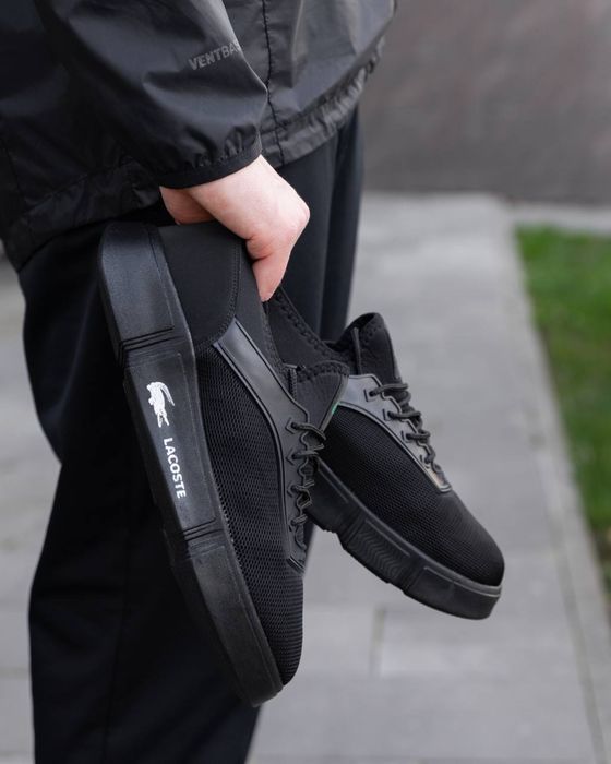 ТОП! Нові кросівки Lacoste Black 40 41 42 43