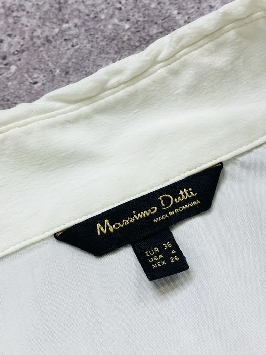Женская белая рубашка блуза Massimo Dutti S/M (36)