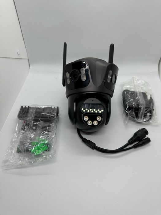 ### Câmara de Vigilância 360º + 2 Lentes Fixas ###