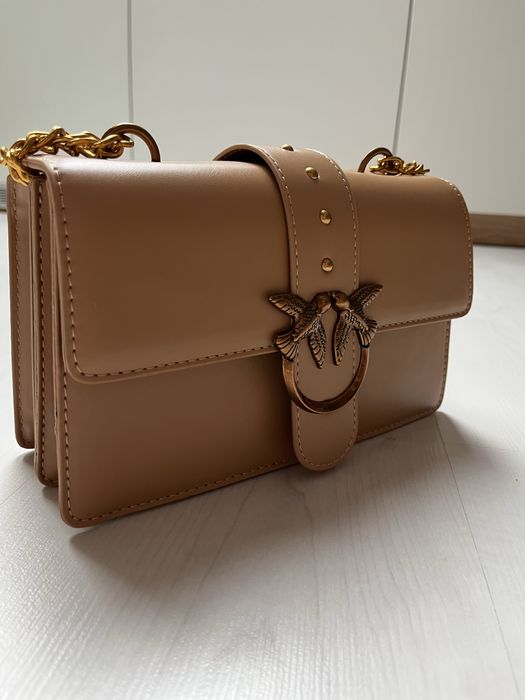 Brązowa torebka Pinko