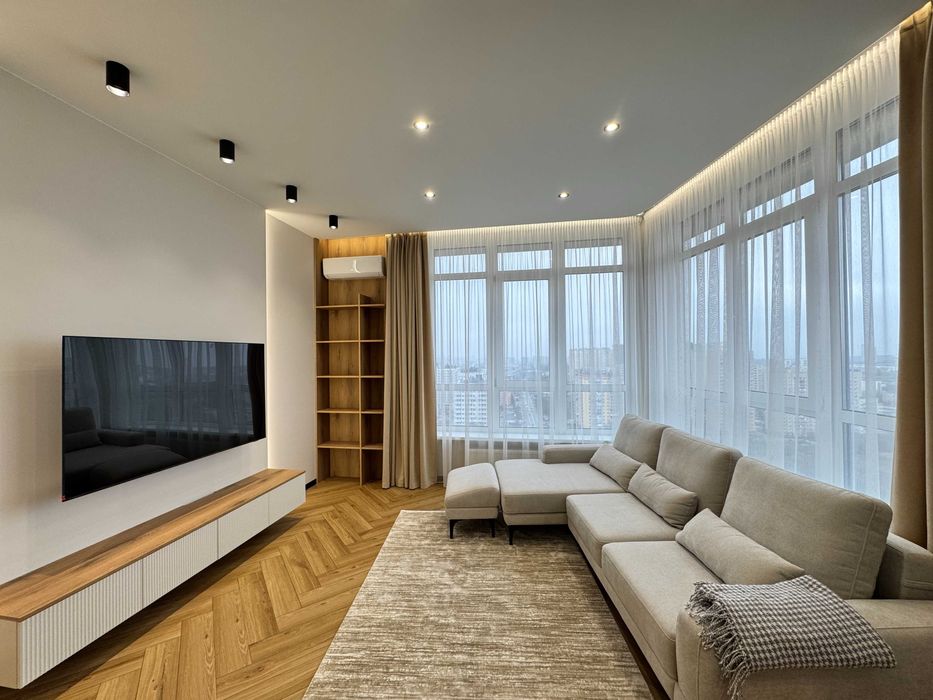 Без % Дизайнерська 2-кім. 61 м2 з паркомісцем в ЖК Ліко Перфект Таун