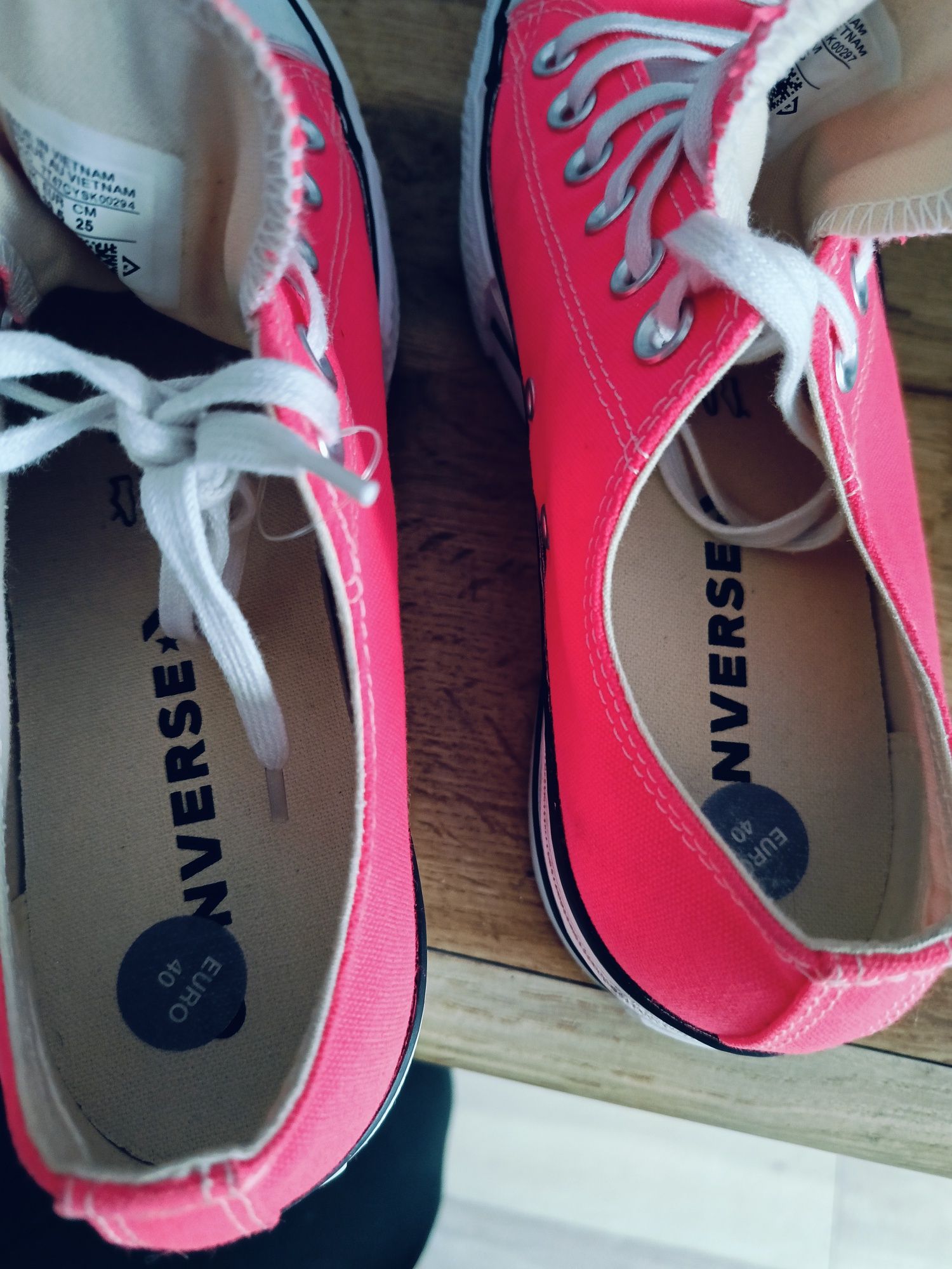 Trampki all Star Converse 39 5 neonowe platforma Munina OLX.pl