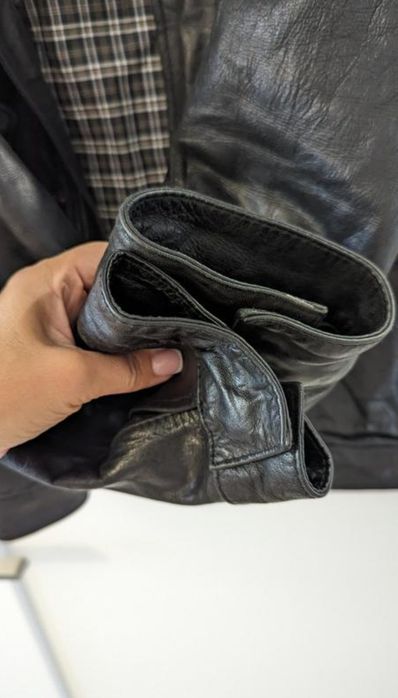 Оригінальна шкіряна куртка Lee Cooper,демисезон,весна,натуральная кожа