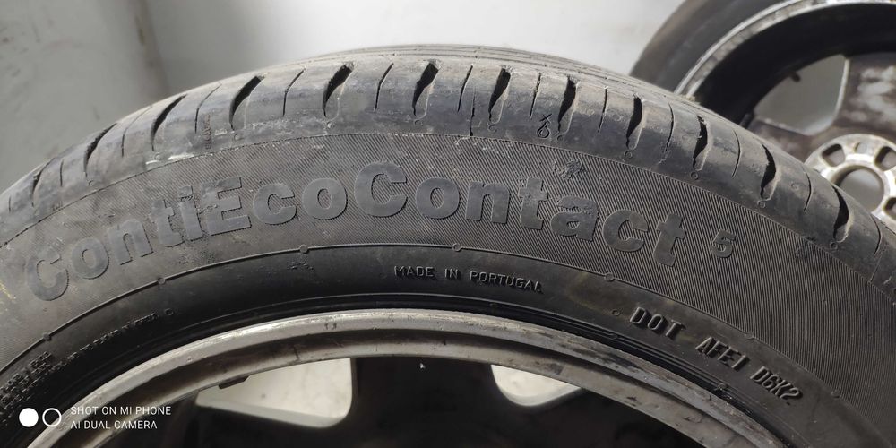 Koła 205/55R17 CONTINENTAL lato AUDI 5x112 alusy komplet 17 ładne 4szt