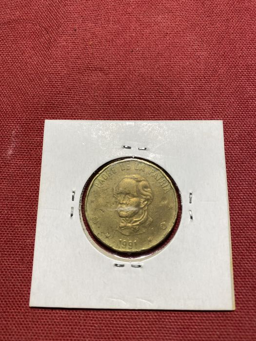 Moeda República Dominicana 1991