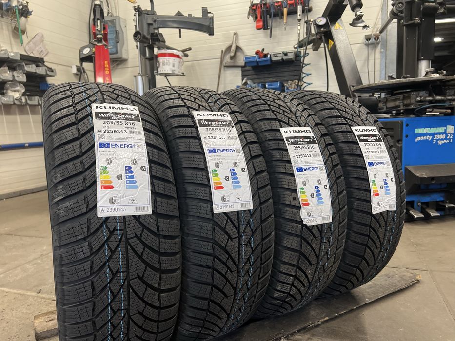 Opony zimowe NOWE 205/55/R16 KUMHO Wintercraft WP52+