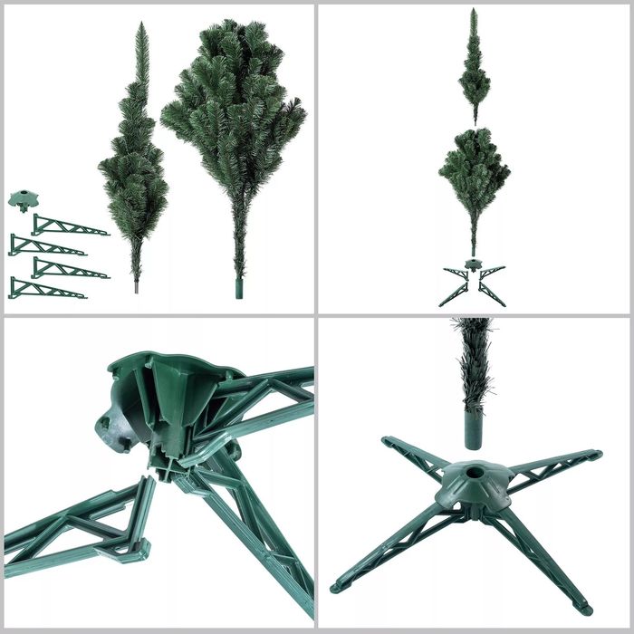 Штучна ялинка Kadax 155 см / 180 / 220 – як справжня, не обсипається!