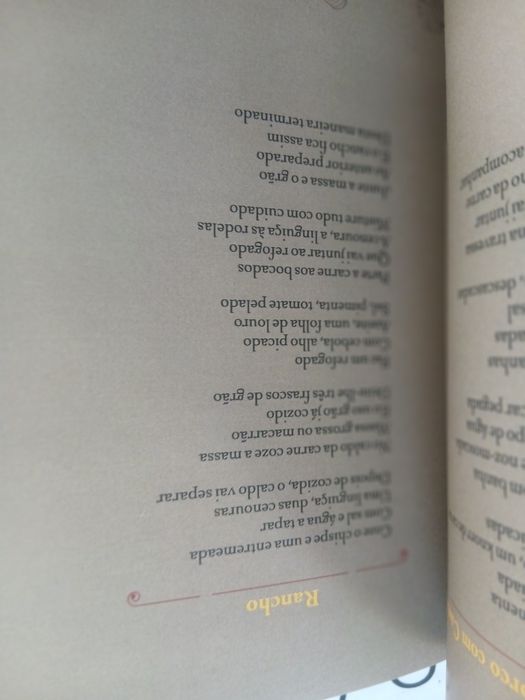 Livro Receitas A Cozinha a Rimar de Isabel Renata Reis