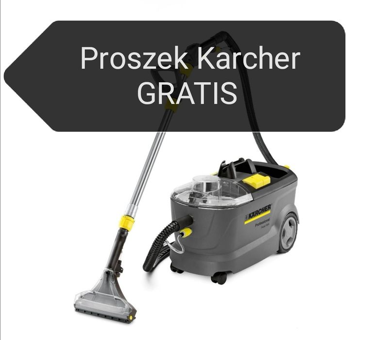 Wynajem odkurzaczy piorących KARCHER Gdańsk