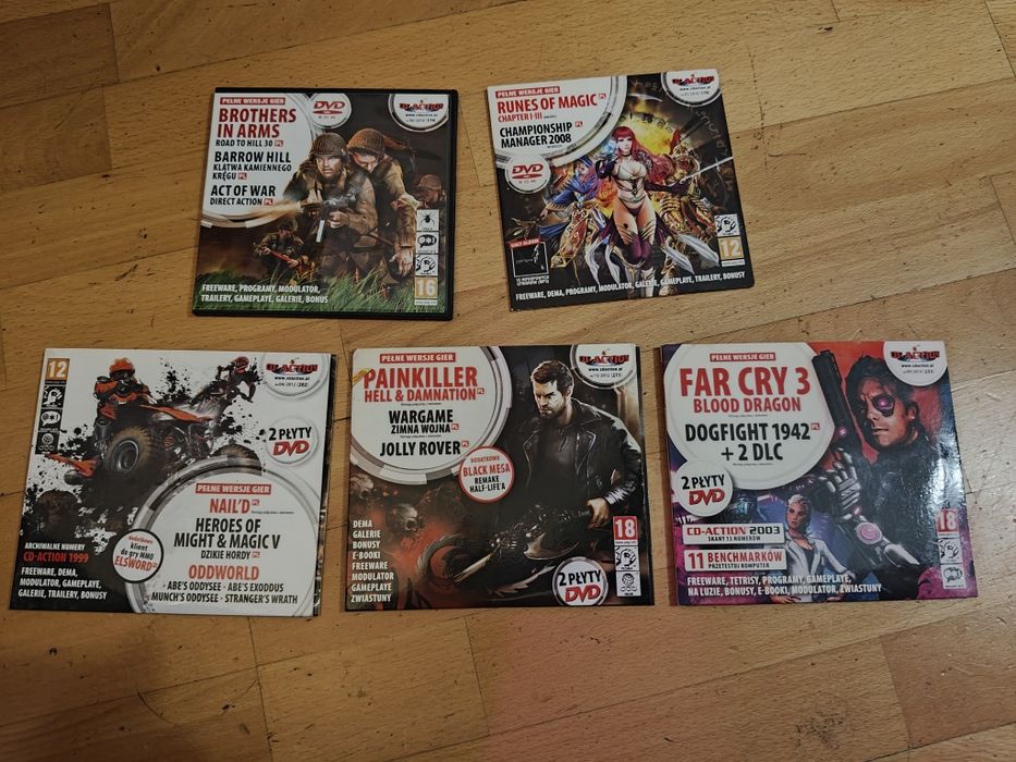 Rezerwacja płyty CD action 4