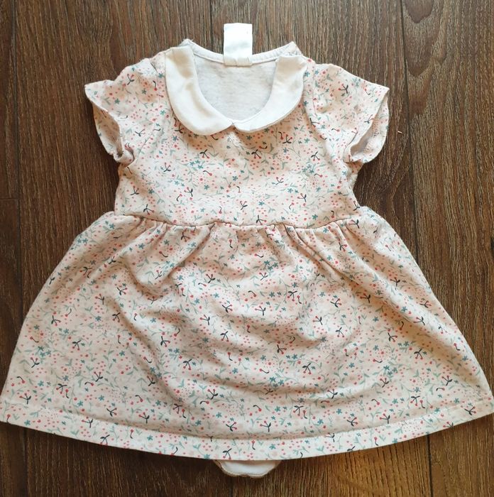 Sukienka h&m sukienkobody 56 w kwiaty