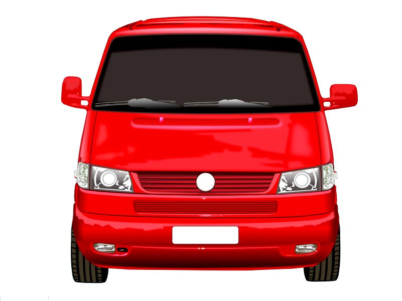 Lusterko Lewe Elektryczne Transporter T4 Caravelle Iv 1990-2003 5Pin 2 Kostki - 9566513E