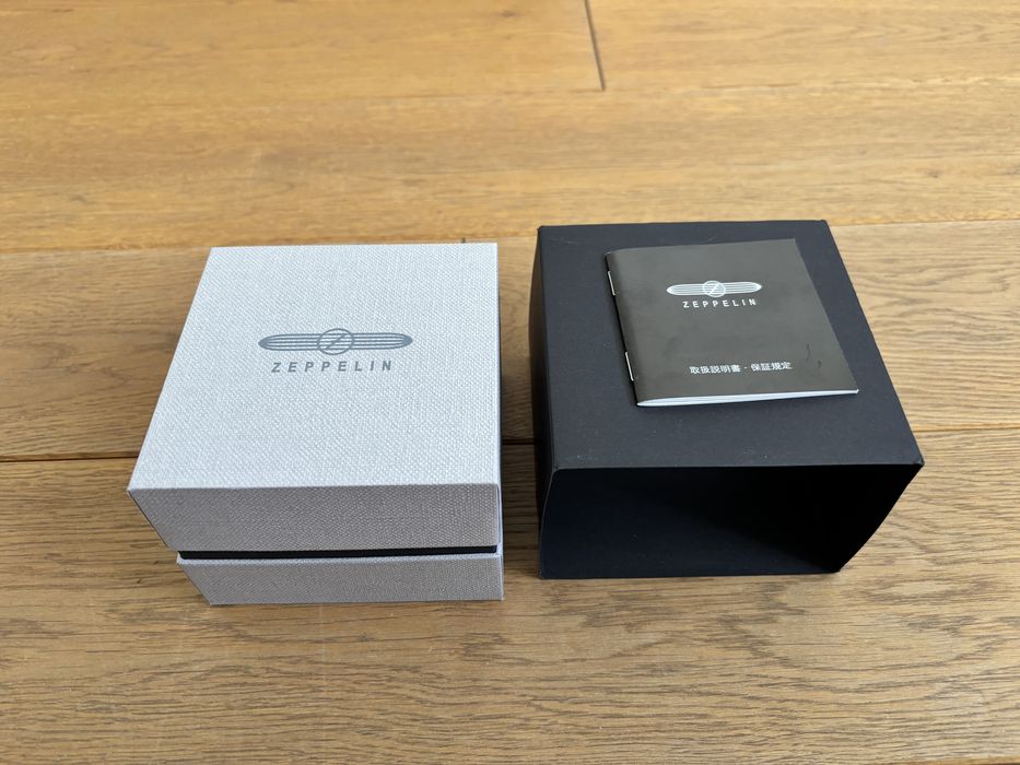 Pudełko po zegarku Zeppelin