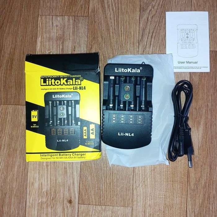 Зарядний пристрій для акумуляторних батарейок