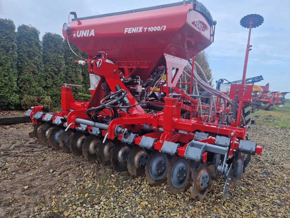 Unia fenix t 1000/3 zestaw uprawowo siewny