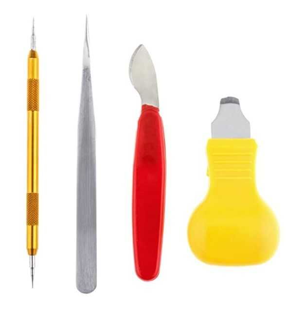 Kit profissional ferramentas reparação manutenção relógios PORTES INCL