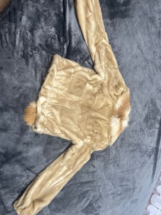 Пробам шубу натуральне хутро норка+лисиця