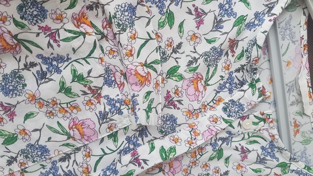 Letnia sukienka H&M hm, r. L 40,  w kwiaty