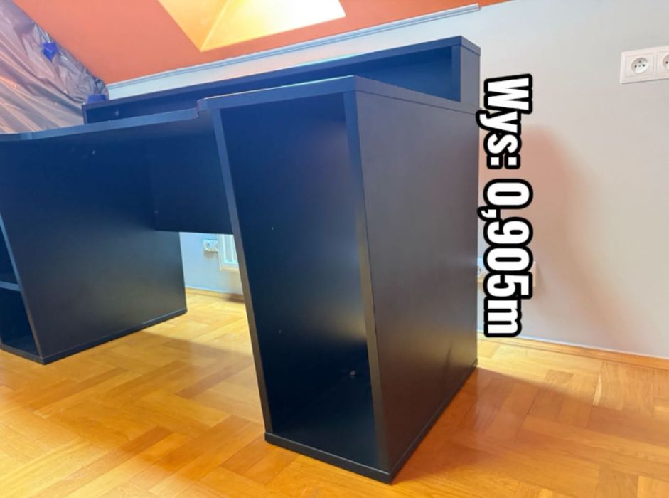 Biurko z oświetleniem led