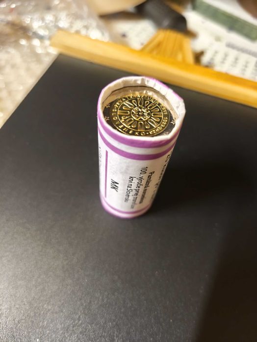 rolo moedas 2€ Eslováquia transfusão 2023