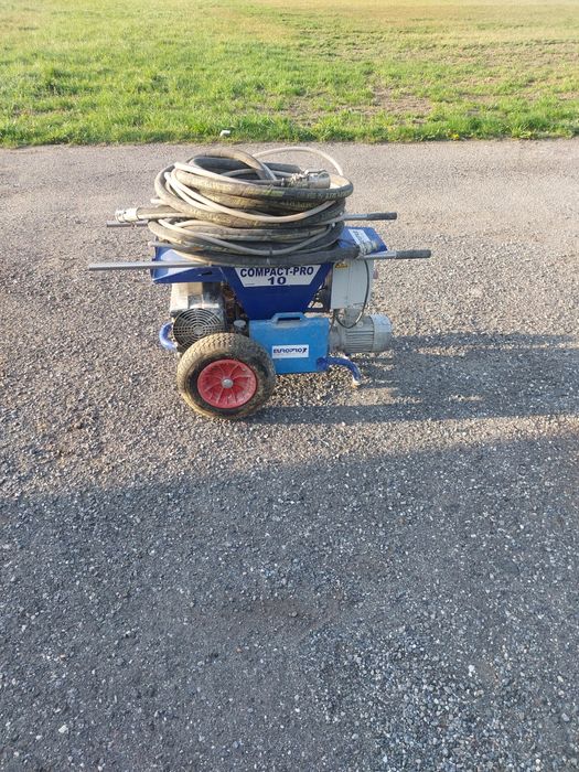 Agregat tynkarski EUROPRO Compact-Pro 10 + osprzęt
Agregat tynkarski EUROPRO Compact-Pro 10 + osprzęt | Gotowy do pracy
Cena:
9 500 zł (do negocjacji)