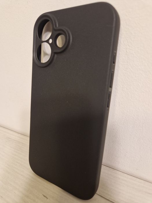 Back Case MATT do IPHONE 16 Czarny