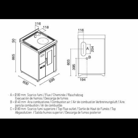 Cozinha de pallets Eva Calor modelo NINA