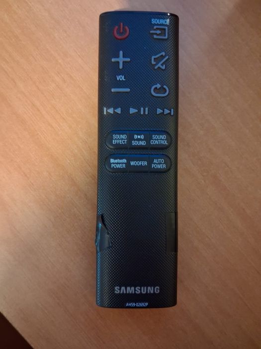 Soundbar Samsung como nova