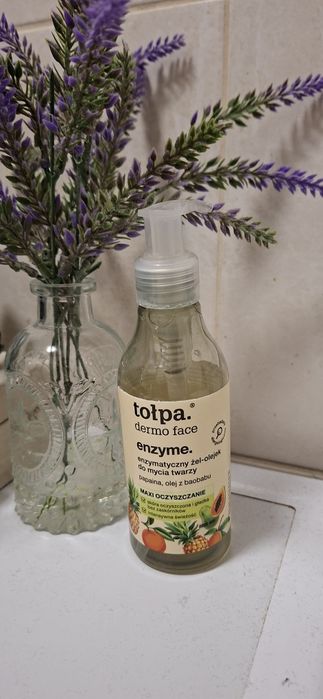 Tołpa żel olejek do demakijażu mycia twarzy enzyme