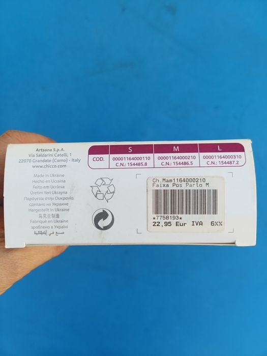 Faixa pós-parto Chicco