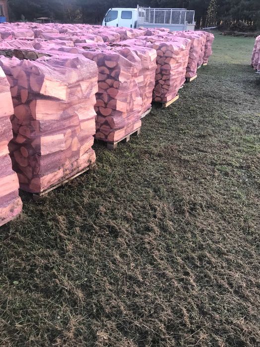 Sprzedam drewno opałowe kominkowe brzoza olcha sosna świerk rąbane