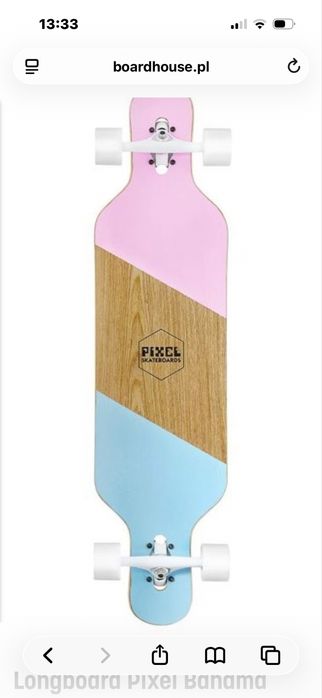 Longboard pixelskateboards