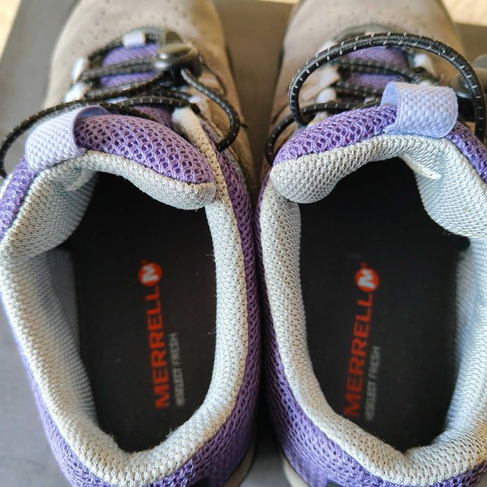 Mega skórzane buty trekkingowe Merrell Azura Breeze wkł.25 cm