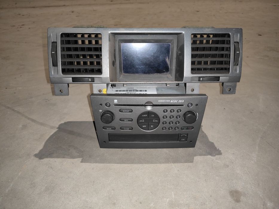 Opel Vectra C Signum radio CD NCDC 2013 + wyświetlacz + pin
