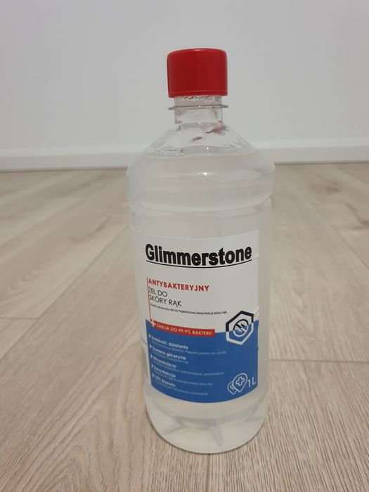 Żel antybakteryjny do skóry i rąk Glimmerstone 2L Nowy