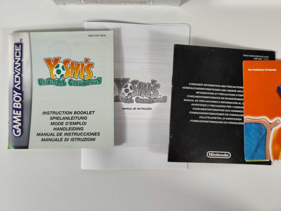 Yoshi's Universal Gravitation GBA Gameboy Advance