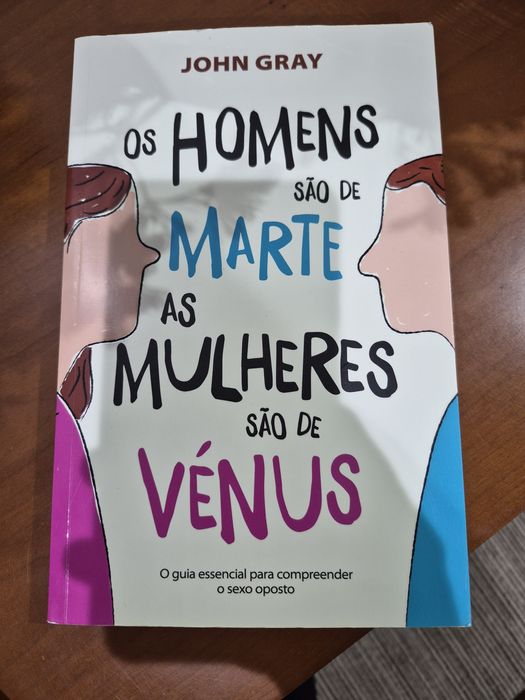 Livro Os Homens são de Marte, as Mulheres
Os Homens são de Marte, as M