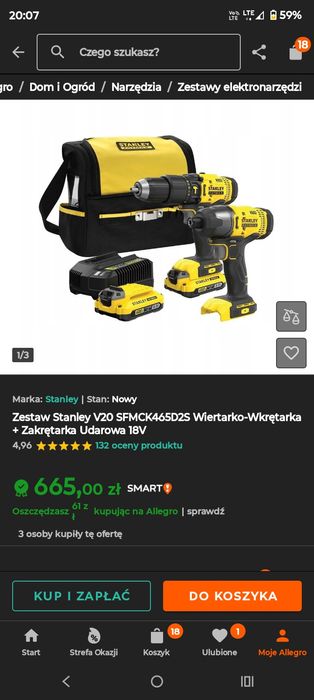 Zestaw Stanley jak nowy