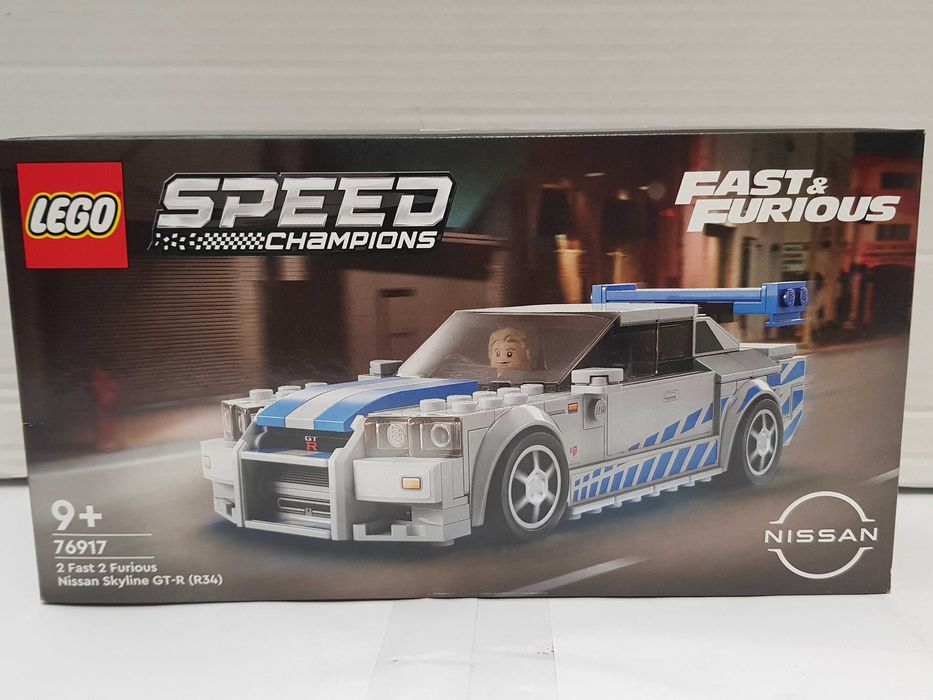 LEGO Nissan Skyline GT-R R34 auto speed klocki samochod 76917 Nowy