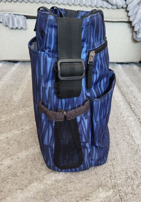 SKIP HOP Torba do wózka Duo Signature Blue Sketch jak NOWA